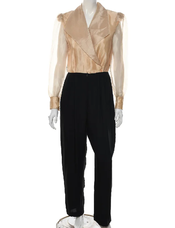 New Markdowns oversized puffer coatTwo Tone Jumpsuit - M