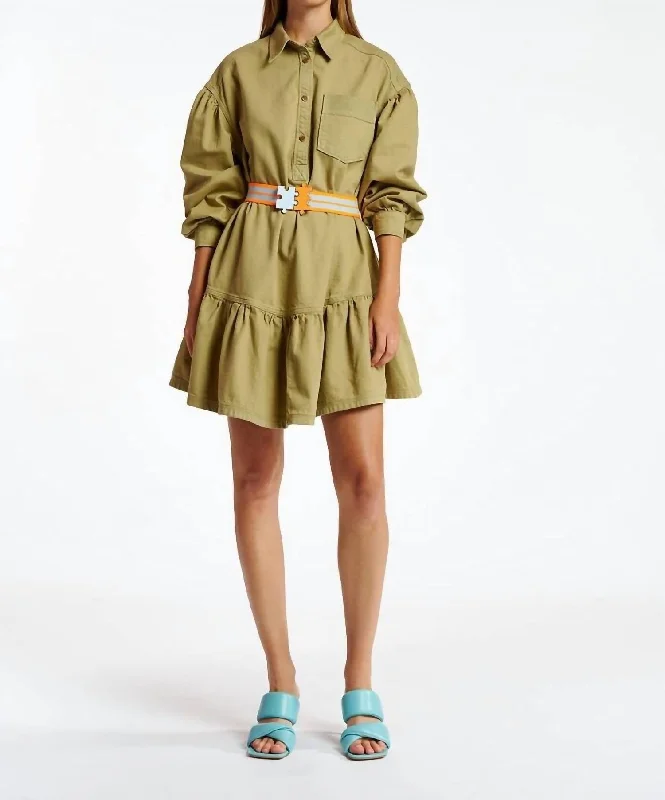 Super Sale boho dressBuplift Denim Dress In Crocodile Dundee