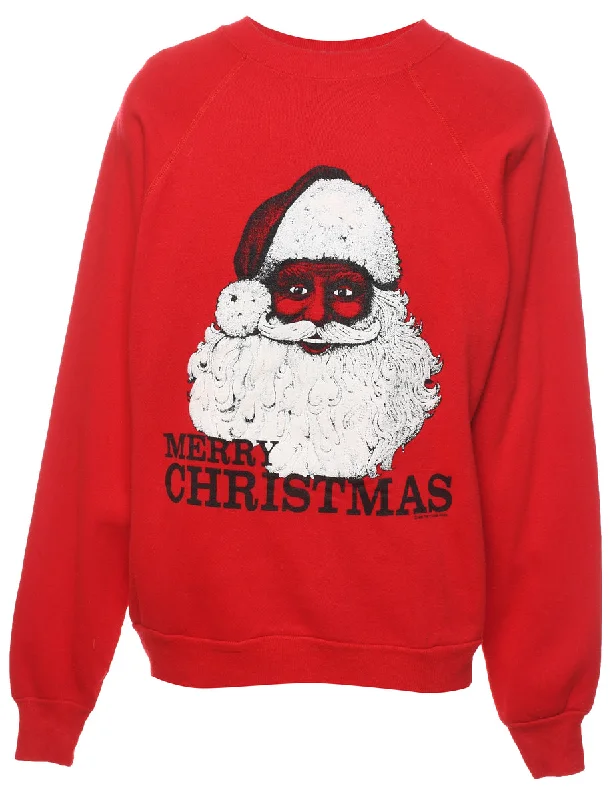 Major Savings classic trench coatSanta Claus Christmas Sweatshirt - L