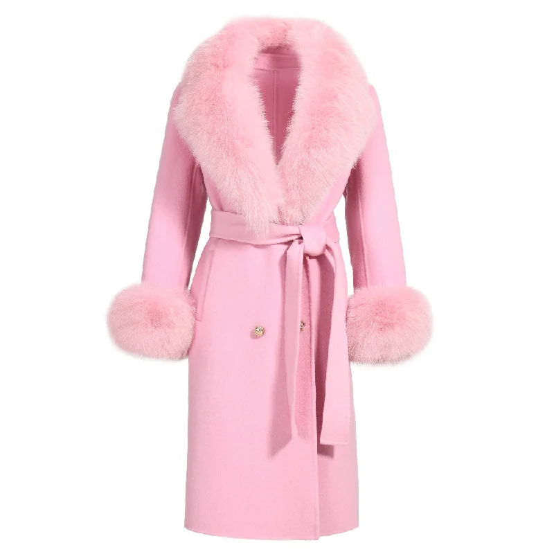 Hot Deal windbreaker jacketWomens 'Sorelle' Cashmere In Pink
