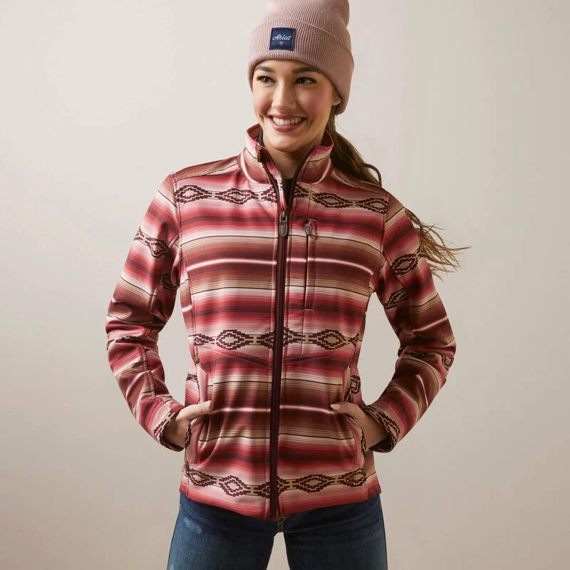 Markdown Madness long-sleeve coatAriat Women's Softshell Jacket - Blushing Serape