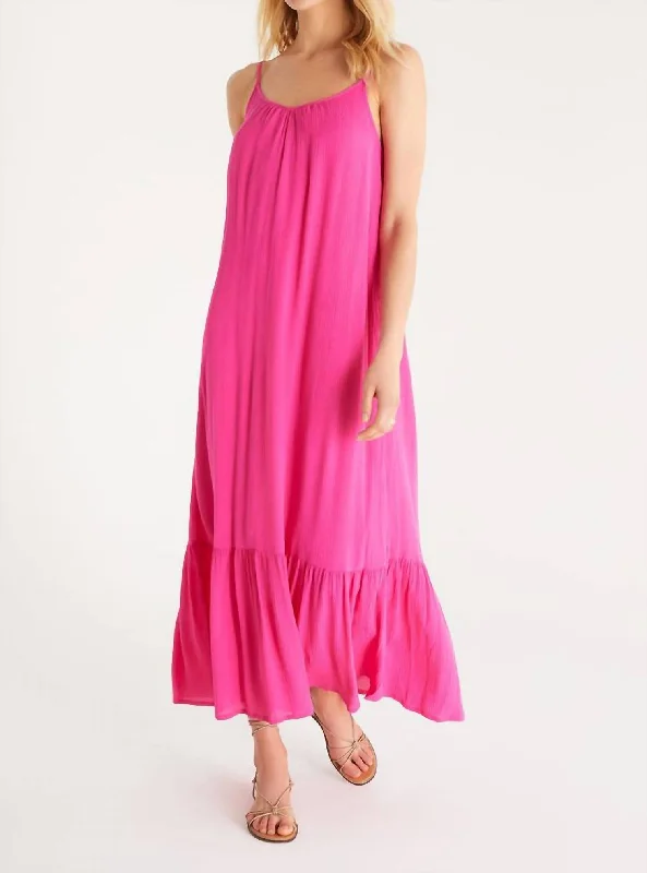 Discount Extravaganza chic shift dressMadeline Maxi Dress in Pink