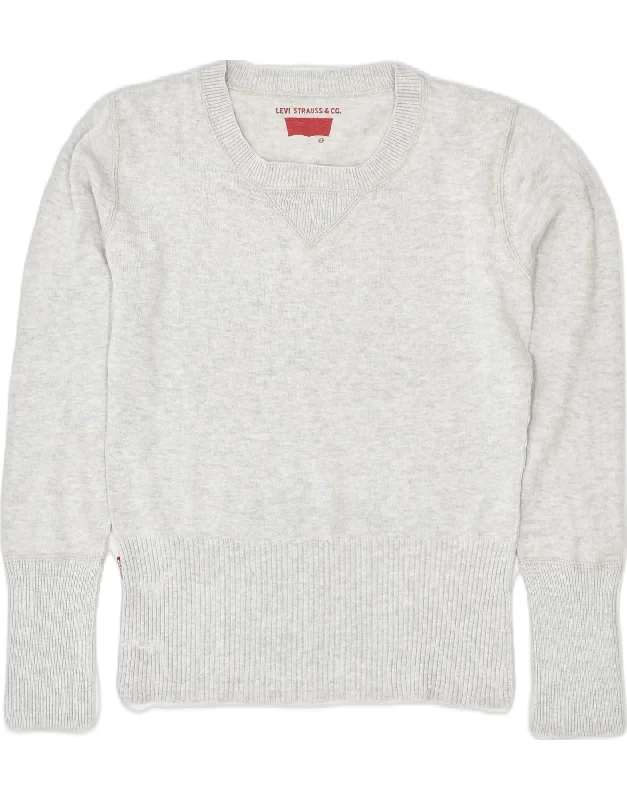Final Clearance pullover hoodieLEVI'S Womens Crew Neck Jumper Sweater UK 6 XS Grey Cotton Final Clearance pullover hoodieLEVI'S Womens Crew Neck Jumper Sweater UK 6 XS Grey Cotton