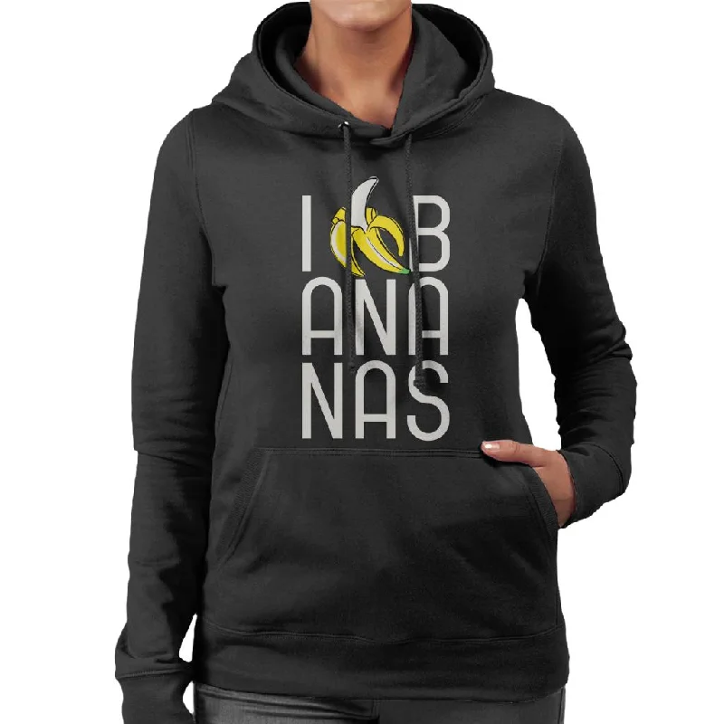 Lowest Price warm hoodieCurious George I Love Bananas Women's Hooded Sweatshirt