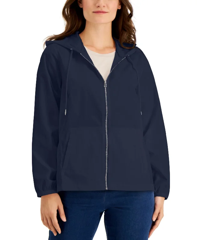Limited Availability performance workout sweatshirtKaren Scott Zipper Hoodie