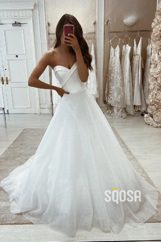 Price Slash summer dressSweetheart Tulle Ballgown Wedding Dress QW2603
