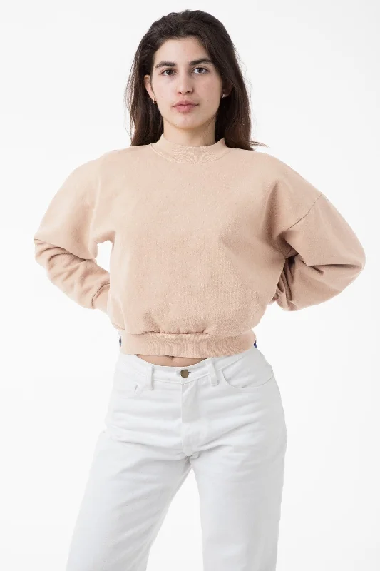 The Best Prices workout-ready hoodieHF06 - Heavy Fleece Cropped Mock Neck Pullover (Garment Dye 2) The Best Prices workout-ready hoodieHF06 - Heavy Fleece Cropped Mock Neck Pullover (Garment Dye 2)