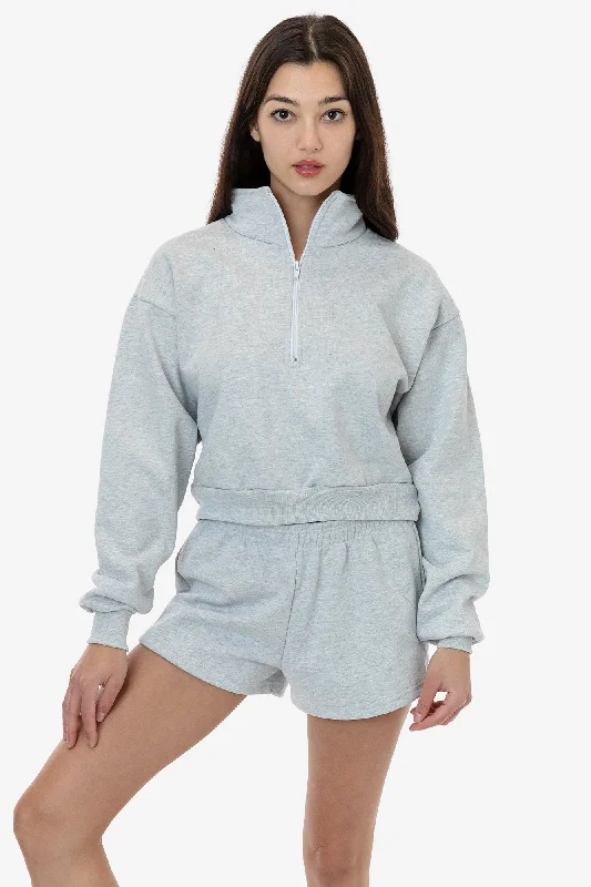 Exclusive Access urban workout sweatshirtHF326 - Heavy Fleece Cropped Half Zip Pullover (Piece Dye) Exclusive Access urban workout sweatshirtHF326 - Heavy Fleece Cropped Half Zip Pullover (Piece Dye)