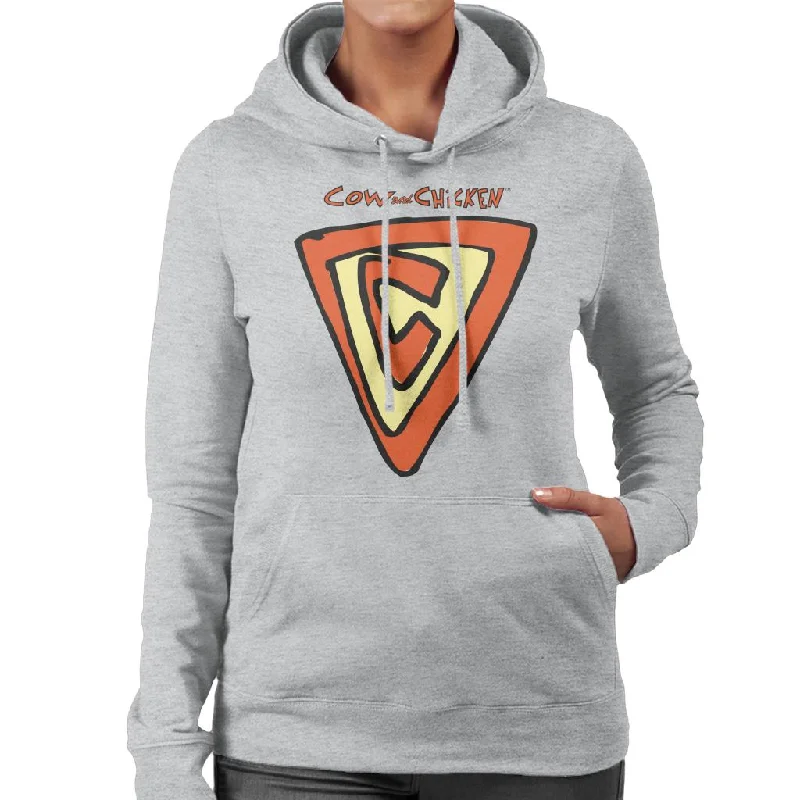 Steals and Deals stylish pullover hoodieCow and Chicken Supercow Women's Hooded Sweatshirt Steals and Deals stylish pullover hoodieCow and Chicken Supercow Women's Hooded Sweatshirt