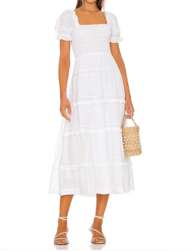 Price Slash casual summer dressOrla Dress In White