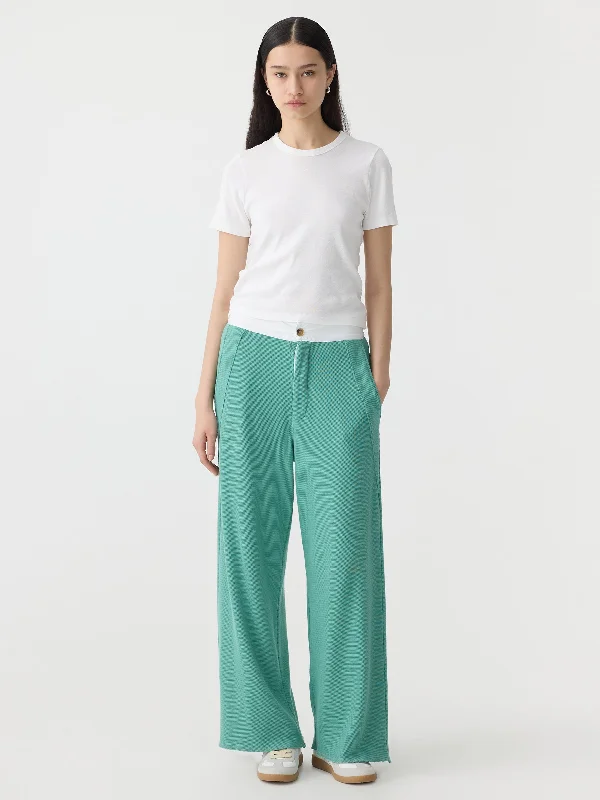 Quick Sale performance gym sweatshirtContrast Placket Waffle Pant