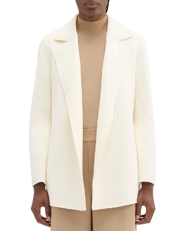 Online Only comfortable outerwearTheory Sileena Wool & Cashmere-Blend Jacket