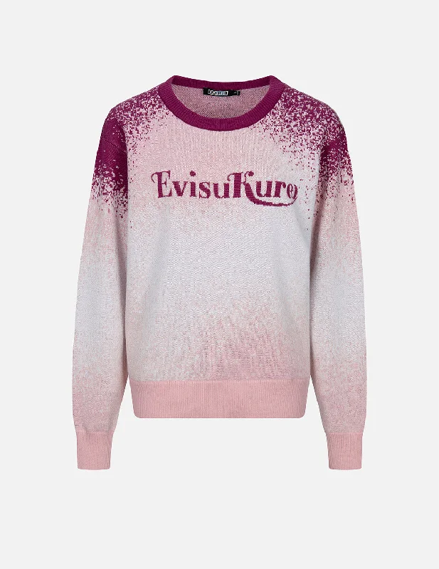 New Deals urban workout sweatshirtLogo Intarsia Gradient Relaxed Fit Sweater