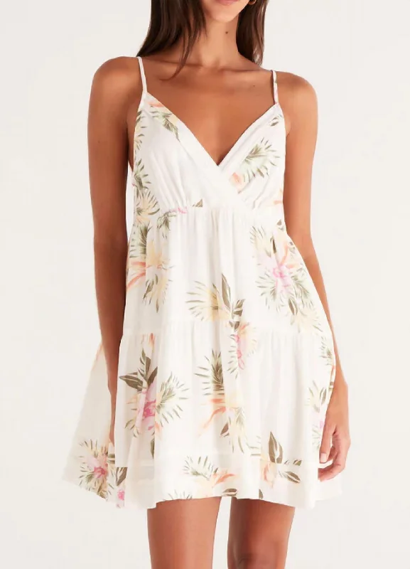 Bonus Savings elegant evening dressLei Sa Faire Mini Dress In Warm Sands