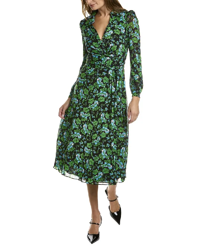 Amazing Deals playful dressDiane von Furstenberg New Pheonix Wrap Dress