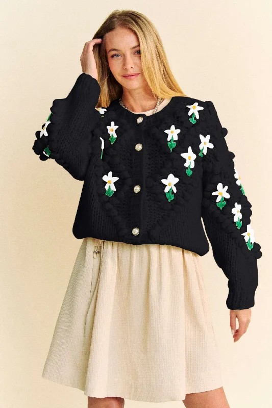 Price Rollback gym ready hoodieDavi & Dani Floral Pattern Button Down Cardigan