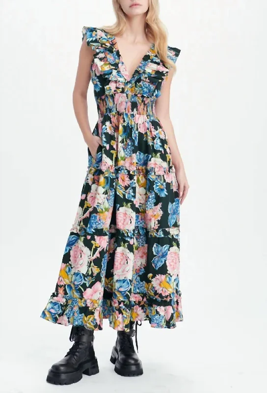 Final Markdown evening dressAzalea Dress in Kylie Print