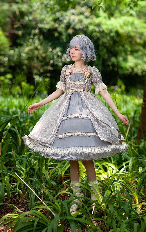 Exclusive Savings casual slip dressInfanta~Rose Afternoon Tea~Cotton Floral Lolita OP Exclusive Savings casual slip dressInfanta~Rose Afternoon Tea~Cotton Floral Lolita OP