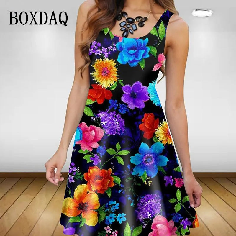 Price Fest comfortable outerwearPlant Flowers 3D Printed Women Dress Elegant Sweet Casual Sleeveless A-Line Dresses 2023 Oversized Summer Sexy Clothing Sundress Price Fest comfortable outerwearPlant Flowers 3D Printed Women Dress Elegant Sweet Casual Sleeveless A-Line Dresses 2023 Oversized Summer Sexy Clothing Sundress