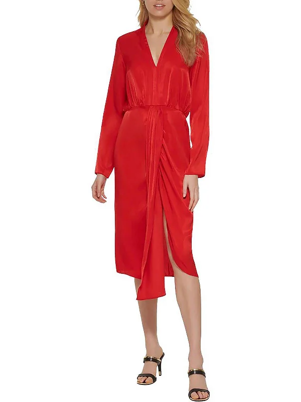 Savings Galore cocktail party dressWomens Casual Solid Sheath Dress