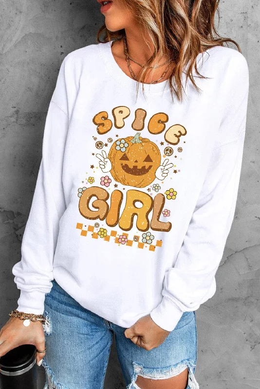 Time-Limited Offer stylish performance hoodieLong Sleeve SPICE GIRL Graphic Sweatshirt Time-Limited Offer stylish performance hoodieLong Sleeve SPICE GIRL Graphic Sweatshirt