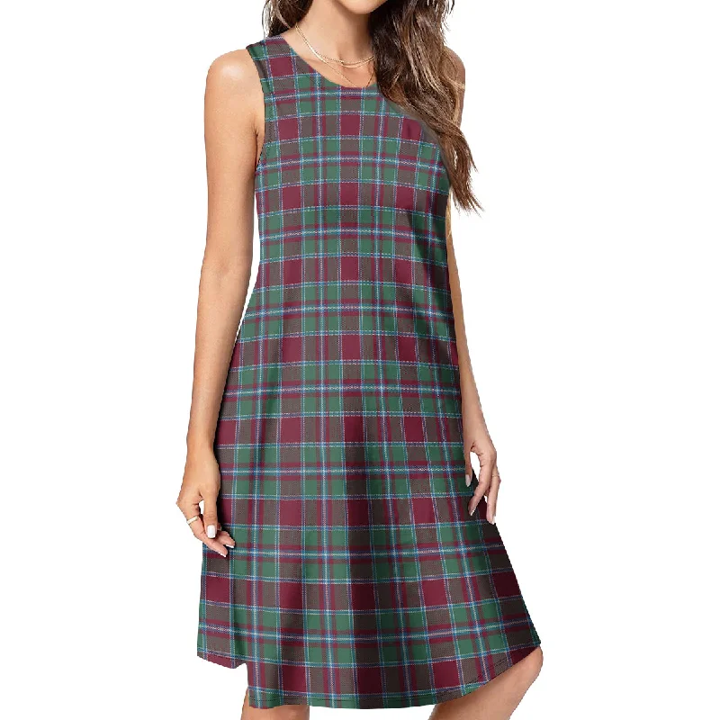 Markdowns Spence (Spens) Tartan Womens Casual Dresses