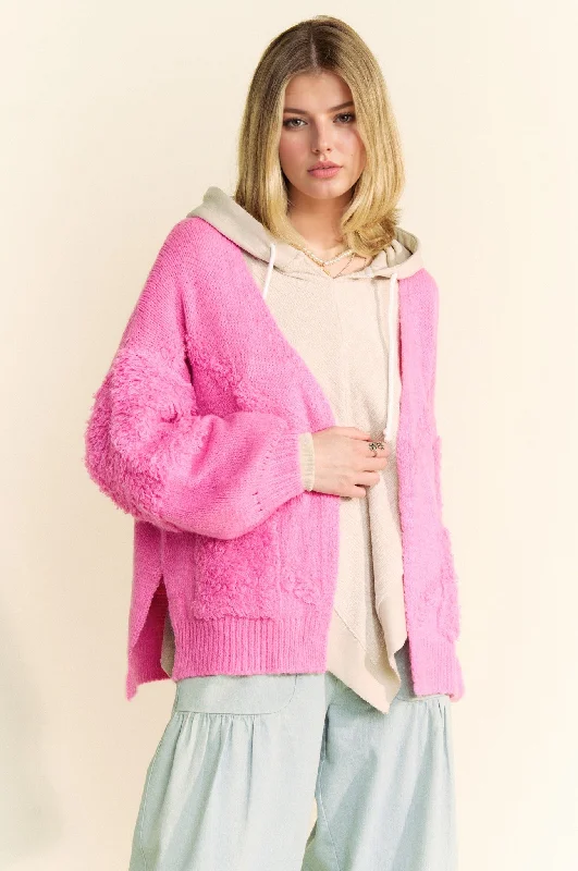 Discount Deals warm workout hoodieDavi & Dani Side Slit Open Front Long Sleeve Cardigan Discount Deals warm workout hoodieDavi & Dani Side Slit Open Front Long Sleeve Cardigan