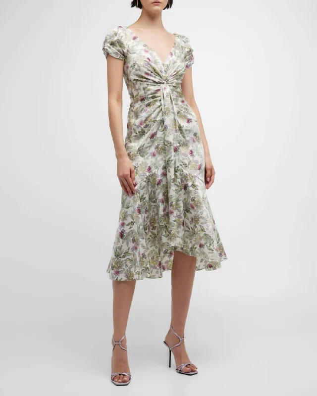 Price Rollback velvet dressWalker Floral Dress In Multi