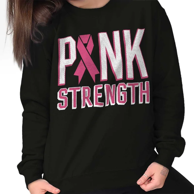 Super Sale bold workout sweatshirtBCA Pink Strength Crewneck Sweatshirt