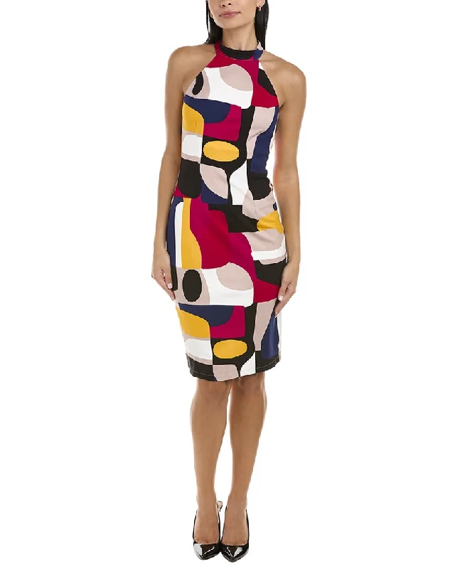 Act Fast satin midi dressTrina by Trina Turk Emotion Midi Dress
