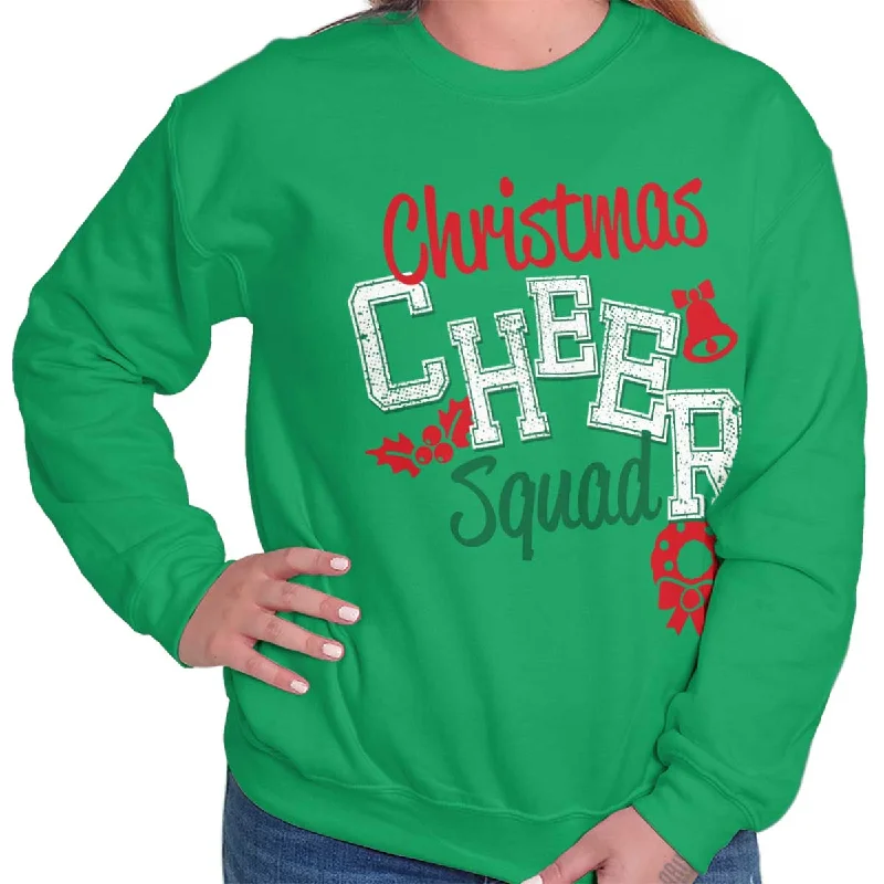 Price Break minimaCheer Squad Christmas Crewneck Sweatshirt