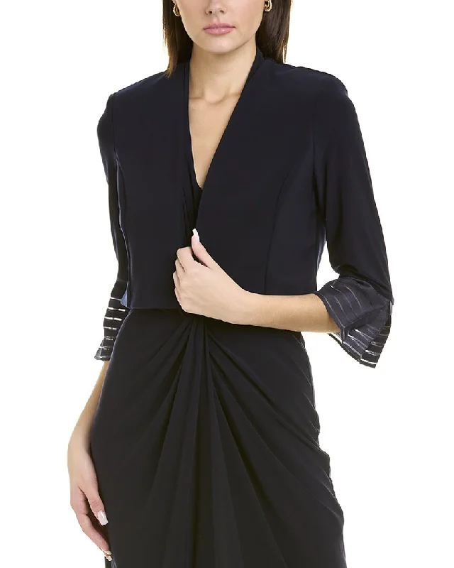 One-DAY Sale draped dressJoseph Ribkoff Bolero