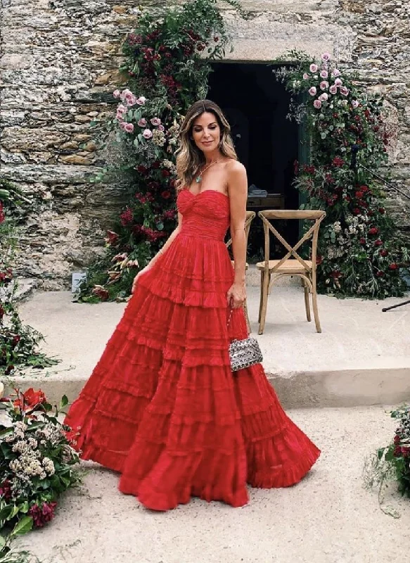 Savings Spectacular trendy bodycon dressRed A-line Long Prom Dress,Red Formal Dress Y3086 Savings Spectacular trendy bodycon dressRed A-line Long Prom Dress,Red Formal Dress Y3086