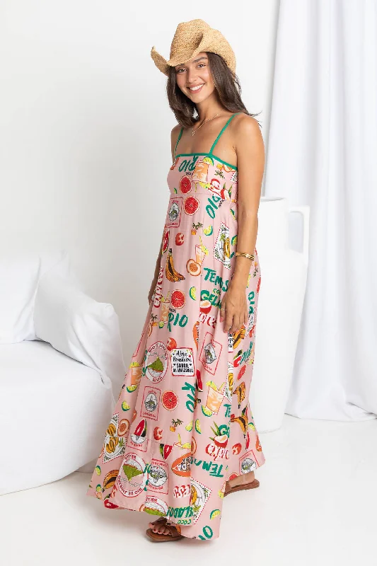 Now or Never Rio Maxi Dress - Pink