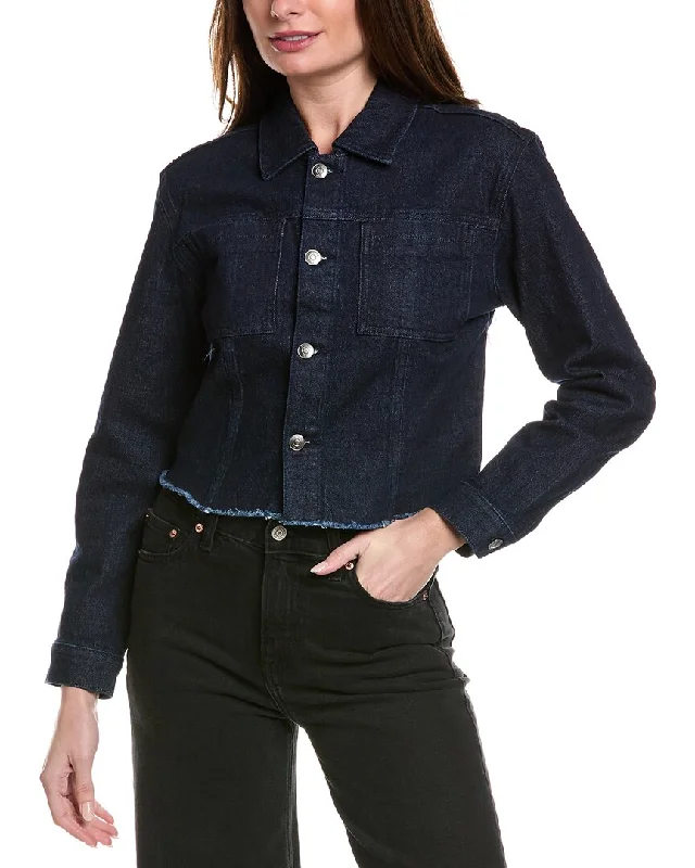 Low Prices outdoor adventure coatHudson Jeans Cropped Denim Jacket