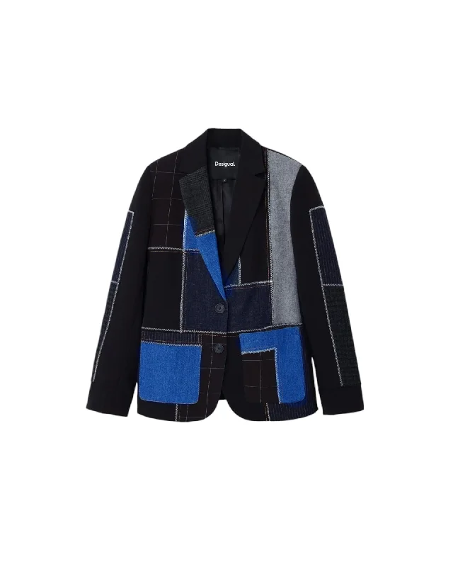 Today's Special raincoatDesigual  Women's Patchwork Blazer