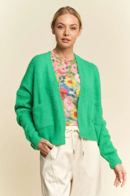 YEAR-End Clearance stylish athletic hoodieDavi & Dani Open Front Drop Shoulder Cardigan YEAR-End Clearance stylish athletic hoodieDavi & Dani Open Front Drop Shoulder Cardigan