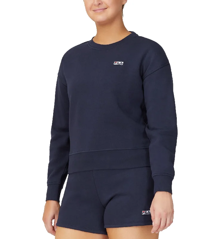 Now or Never minimalist gym sweatshirtFila Womens Stina Fleece Sweatshirt