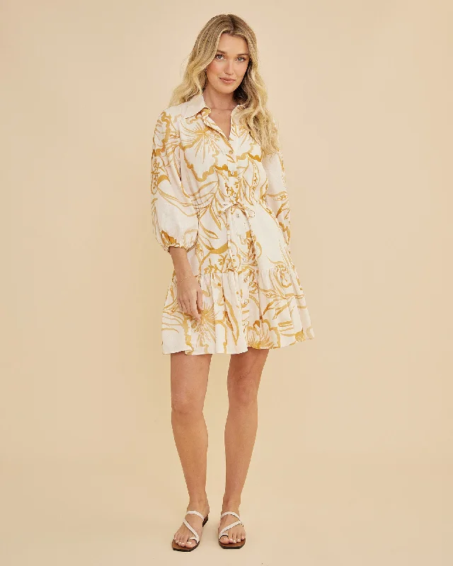 The Best Prices Rosemallow Collared Mini Dress