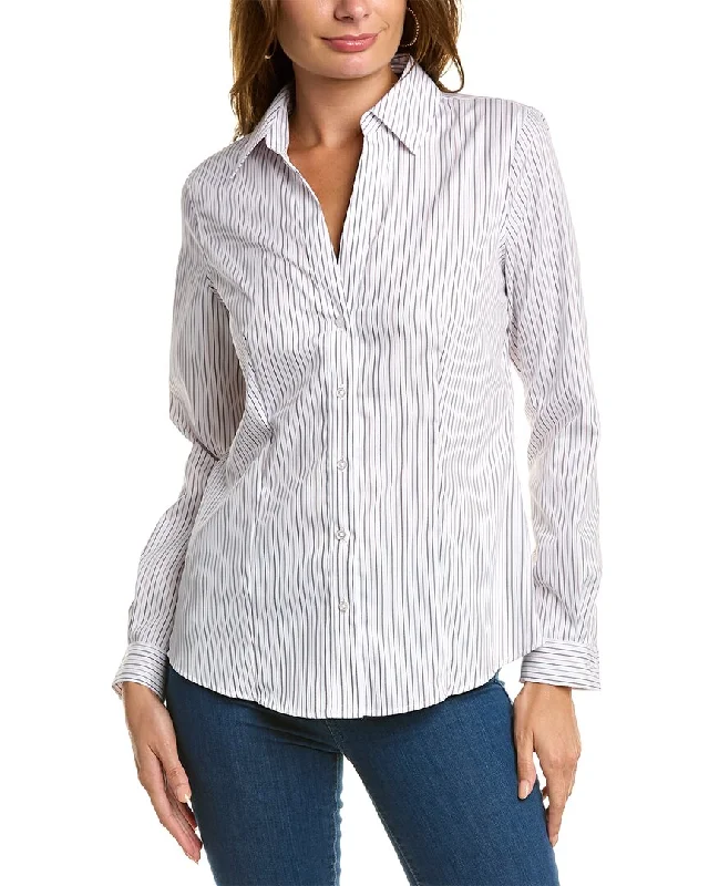Crazy Deals casual slip dressJones New York Stripe Easy Care Shirt