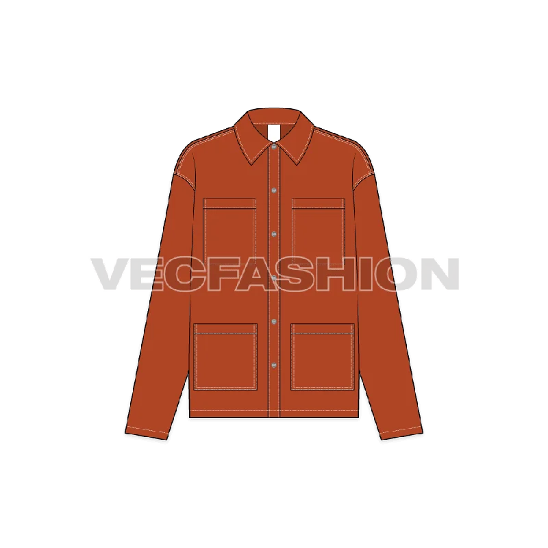Midnight Madness lightweight winter coatWomen's Oversized Chore Jacket